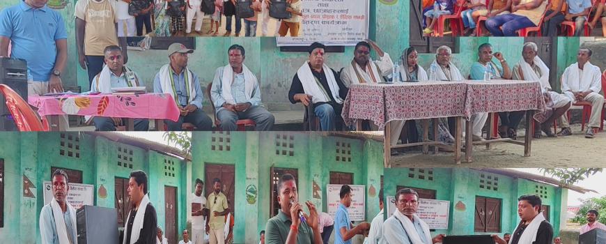 शिक्षामा नेशनल लघुवित्तको योगदान: विद्यार्थीलाई ब्याग-पोशाक, विद्यालयलाई कम्प्युटर हस्तान्तरण